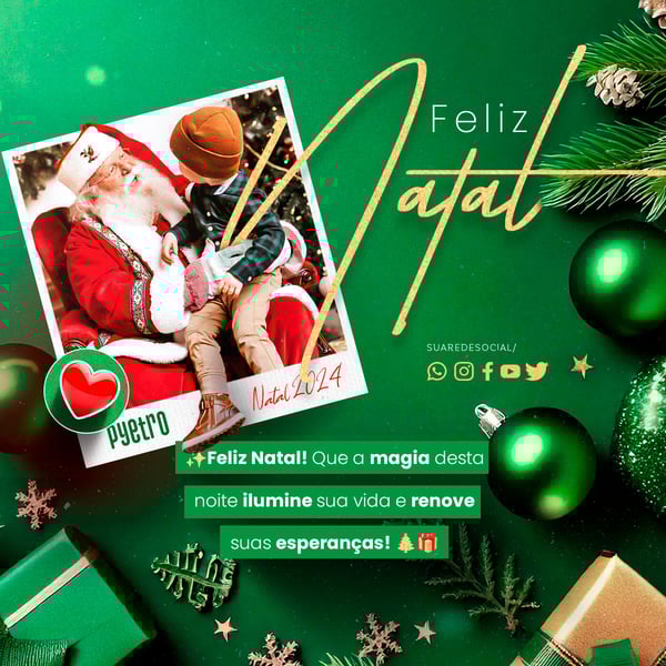 ZLT SOCIAL MEDIA FELIZ NATAL FEED FELIZ NATAL! QUE A MNAGIA DESTA NOITE ILUMINE SUA VIDA E RENOVEE