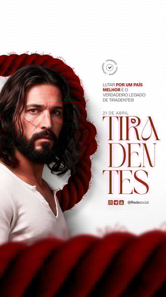 DYK DIA DE TIRADENTES 21 DE ABRIL DIA DA INCONFIDÊNCIA MINEIRA SOCIAL MEDIA PSD EDITÁVEL (2)