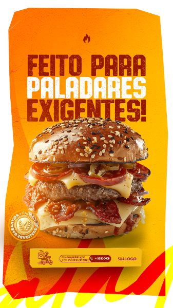 STORY - HAMBURGUERIA - FEITO PARA PALADARES EXIGENTES