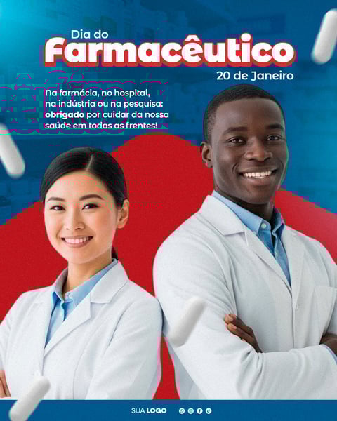 REDE SOCIAL FARMÁCIA DIA DO FARMACÊUTICO