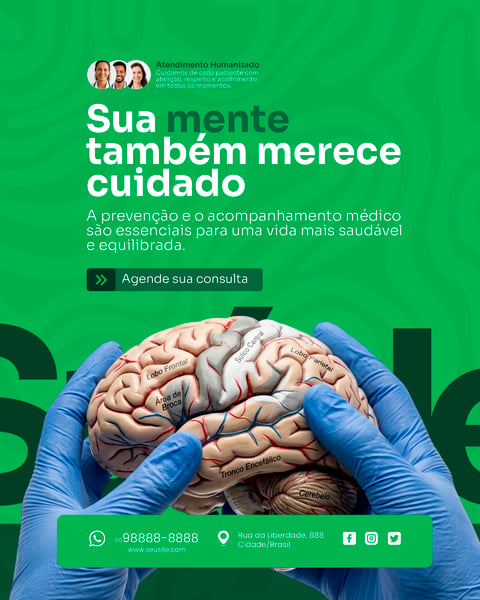 CLÍNICA MÉDICA SOCIAL MEDIA PSD EDITÁVEL 8