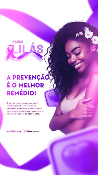 MARÇO LILÁS STORIES