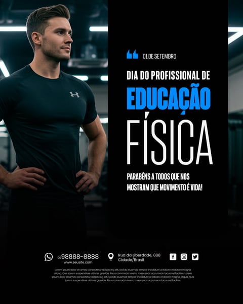 01 DE SETEMBRO DIA DO PROFISSIONAL DE EDUCAÇÃO FÍSICA 9