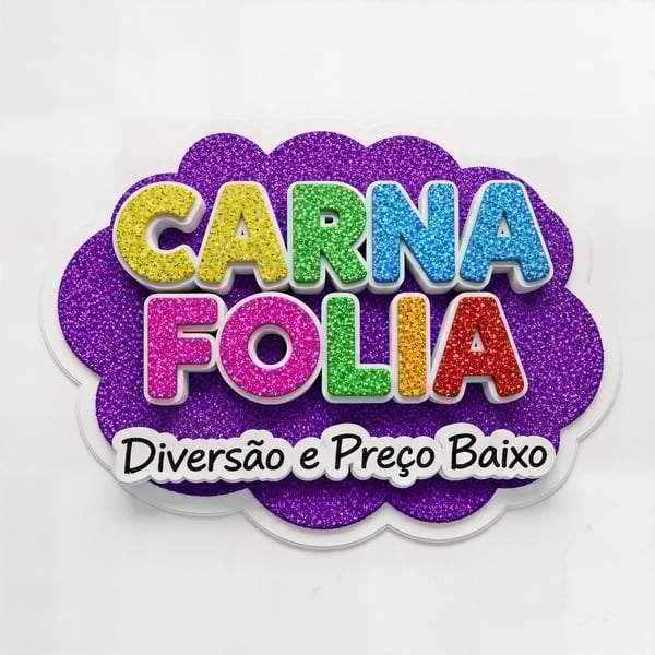 SELO 3D CARNAVAL FOLIA DIVERSÃO E PREÇO BAIXO 03