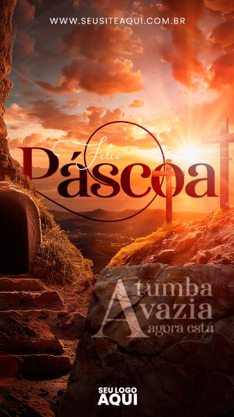 STORY - PÁSCOA | JESUS | PSD EDITÁVEL