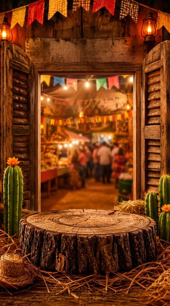 FAZENDA CACTO TRONCO DE ÁRVORE FESTA JUNINA E SÃO JOÃO 02