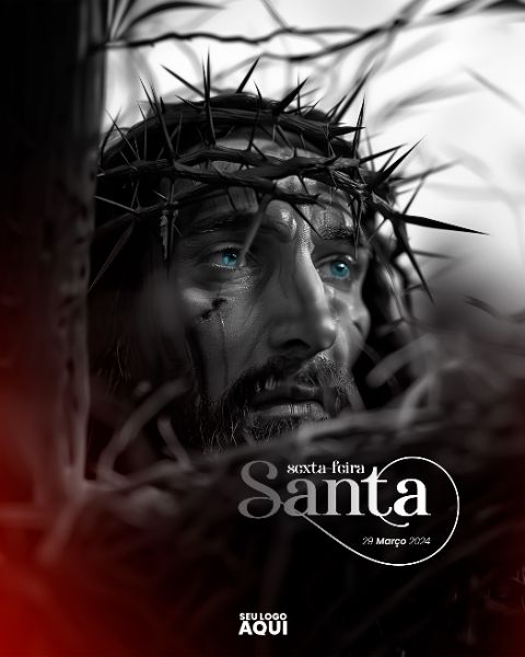 STORY - SEXTA FEIRA-SANTA | SEMANA SANTA | PSD EDITÁVEL