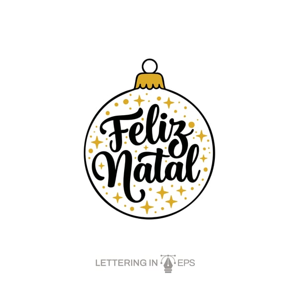 LETTERING FELIZ NATAL 7