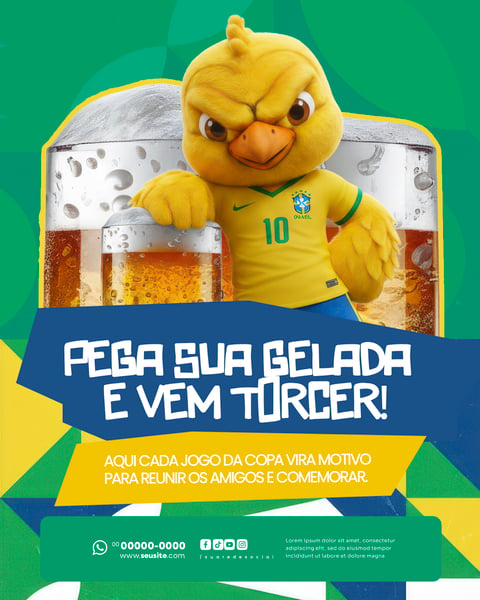 BAR ESPORTIVO JOGO BRASIL COPA DO MUNDO 2026 SOCIAL MEDIA PSD EDITÁVEL 12