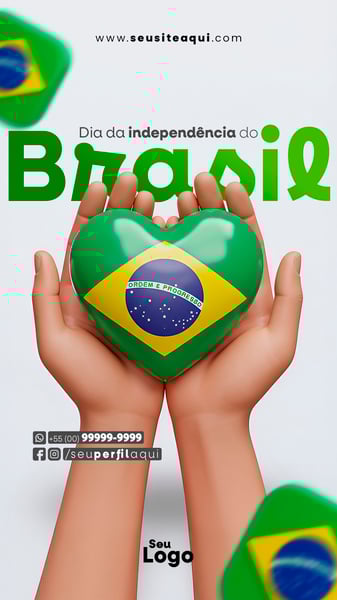 STORY DIA DA INDEPENDÊNCIA DO BRASIL PRANCHETA 13