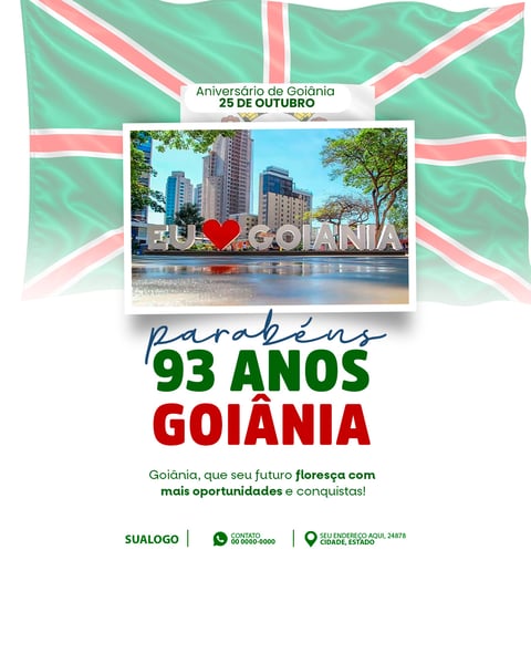 GOIÂNIA PARABÉNS 24 DE OUTUBRO ANIVERSÁRIO SOCIAL 5