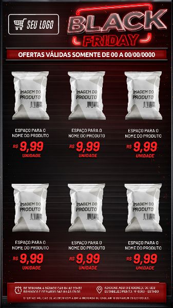 FOLHETO BLACK FRIDAY - 5 PRODUTOS