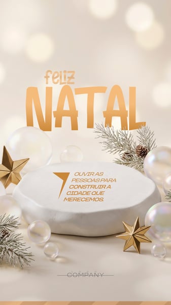 FELIZ NATAL PÓDIO BANNER SOCIAL MEDIA FLYER PSD EDITÁVEL STORY