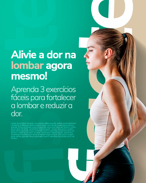 FISIOTERAPIA - DOR NA LOMBAR