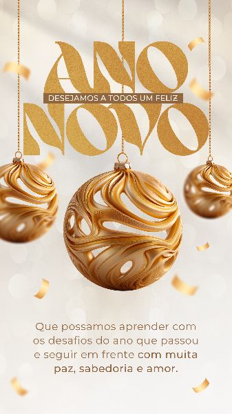 SOCIAL MEDIA - ANO NOVO FELIZ 2024 - NEW YEAR HAPPY 2024 - 17 STORY