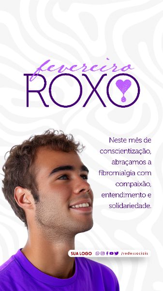 STORY - FEVEREIRO ROXO - COMPAIXÃO