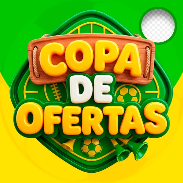 SELO 3D COPA 2026 MODELO 03