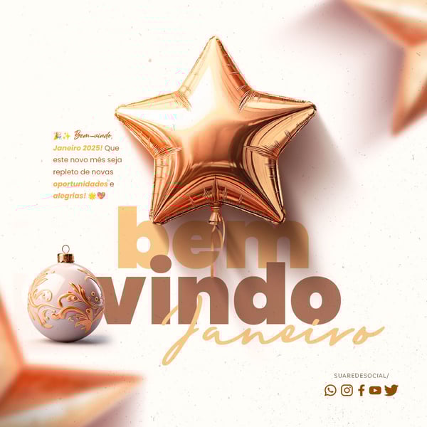 OWB SOCIAL MEDIA FELIZ ANO NOVO FEED BEM-VINDO, JANEIRIO! QUE ESTE NOVO MÊS SEJA REPLETO DE NOVAS OPORTUNIDADESE ALEGRIAS
