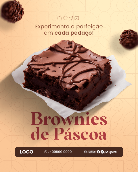 CONFEITARIA BROWNIE - SOCIAL MEDIA