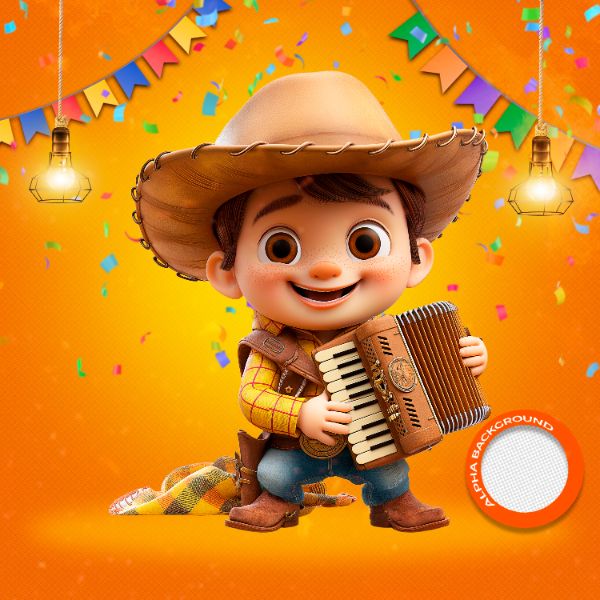 MASCOTES DE FESTA JUNINA MODELO 02