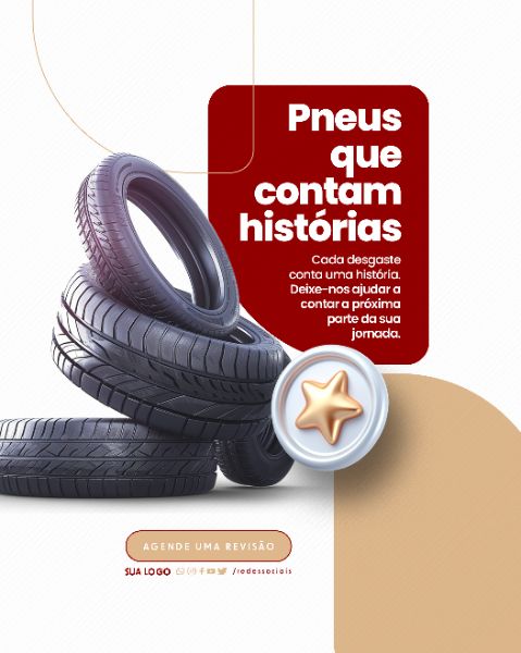 SOCIAL MEDIA - BORRACHARIA - PNEUS QUE CONTAM HISTÓRIAS