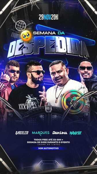 FLYER EVENTO PSD EDITÁVEL