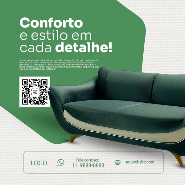 MÓVEIS - CONFORTO E DETALHES