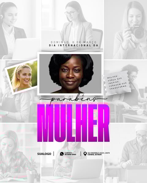 DIA INTERNACIONAL DA MULHER 8 DE MARÇO