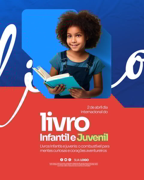DIA INTERNACIONAL DO LIVRO INFANTIL E JUVENIL - POST