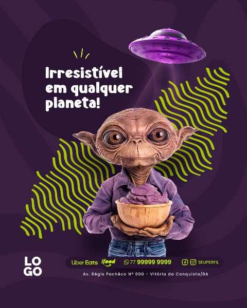 SOCIAL MEDIA -  AÇAÍ - AÇAITERIA