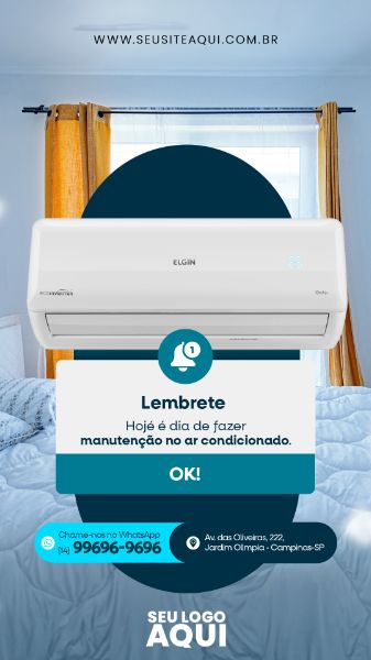 STORY - MANUTENÇÃO DE AR CONDICIONADO | SOCIAL MEDIA | PSD EDITÁVEL