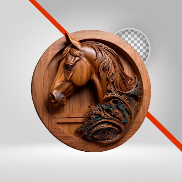 CAVALO DE MADEIRA 3D, VAQUEJADA, CAVALGADA, SERTANEJO, PISEIRO  ELEMENTO PNG COM FUNDO TRANSPARENTE, RURAL