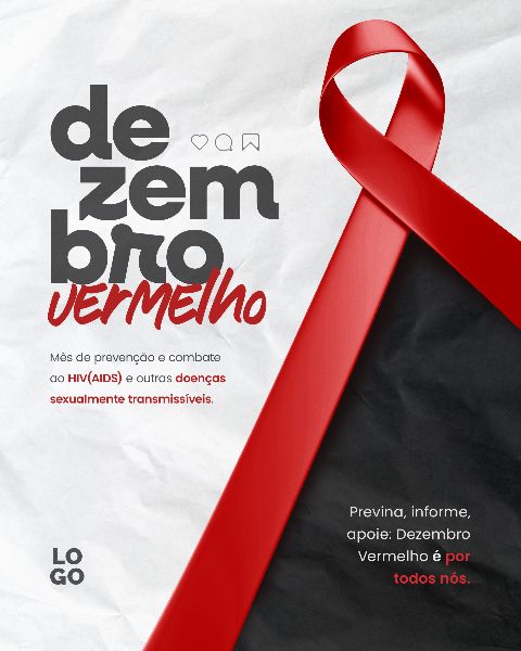 DEZEMBRO VERMELHO MÊS DE COMBATE CONTRA O HIV/AIDS 25