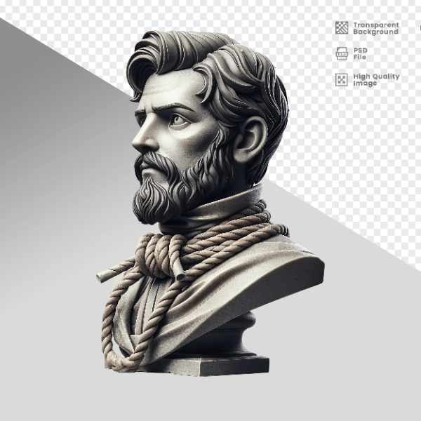 MASCOT 3D TIRADENTES  - 21  DE ABRIL DIA DE TIRADENTES