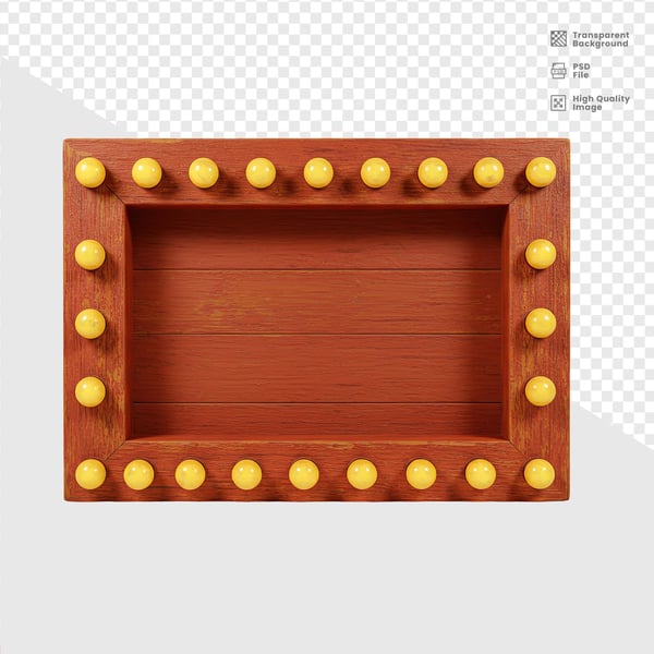 ELEMENTO DE MADEIRA 3D 16