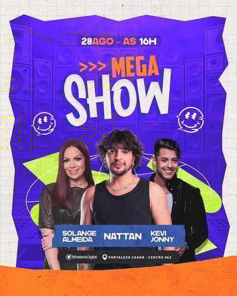 FLYER EVENTO - MEGA SHOW - FEED 2