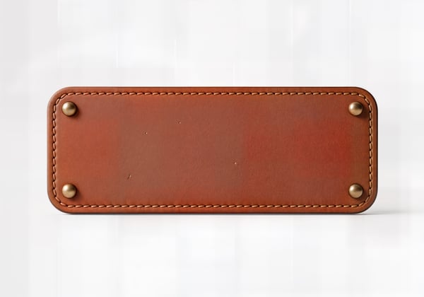 COURO RETANGULAR MARROM 02