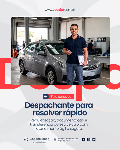 DESPACHANTE VEICULAR SOCIAL MEDIA PSD EDITÁVEL 7