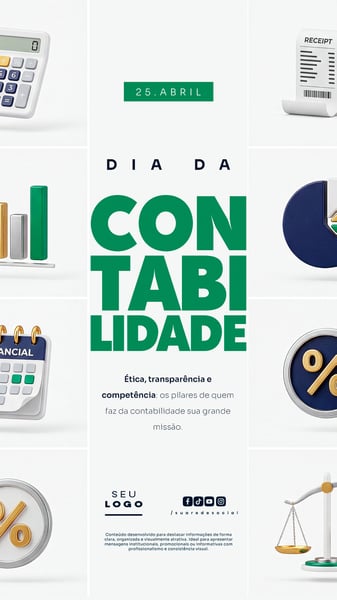 DIA DA CONTABILIDADE 25 DE ABRIL STORY SOCIAL MEDIA PSD EDITÁVEL 4