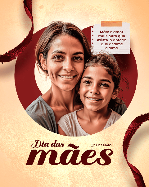 SOCIAL MEDIA - DIA DAS MÃES . 8 DE MAIO
