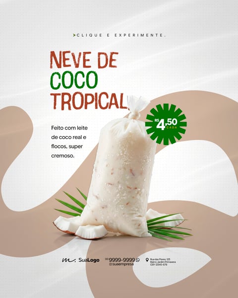 GELADINHO DE FRUTAS SABOR GELADO REFRESCANTE GOURMET SOCIAL MEDIA PSD EDITÁVEL 3