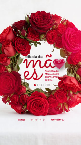 DIA DAS MÃES STORY FLYER PSD 11