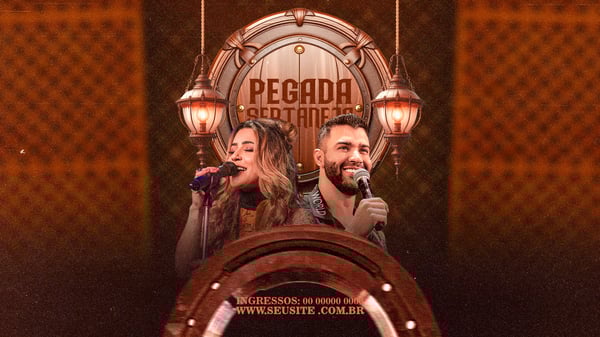 TAP 45 FLYER DE EVENTO - PEGADA SERTANEJA BANNER