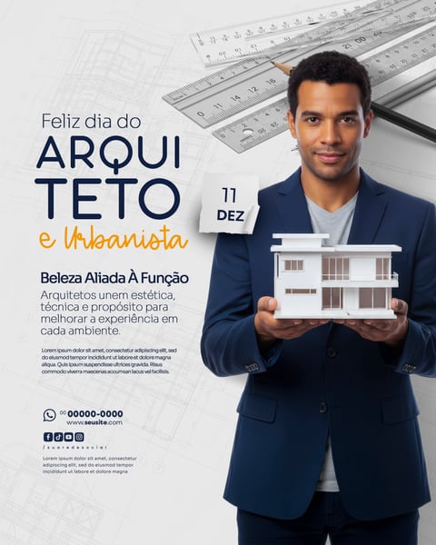 DIA DO ARQUITETO E URBANISTA SOCIAL MEDIA PSD EDITÁVEL (5)