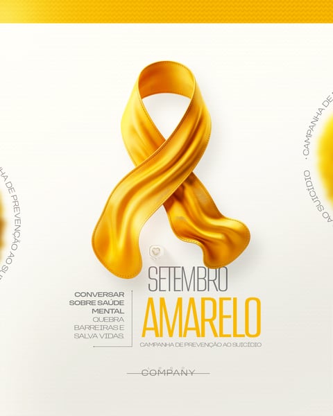 SETEMBRO AMARELO CAMPANHA DE PREVENÇÃO AO SUICÍDIO CAMPANHA DE PREVENÇÃO VIDAS SOCIAL MEDIA PSD
