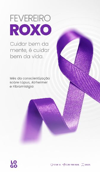 CAMPANHA | FEVEREIRO ROXO -  SOCIAL MEDIA