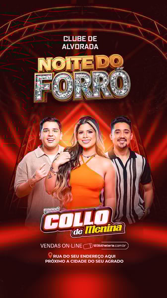 COLLO DE MENINA ESTORIES