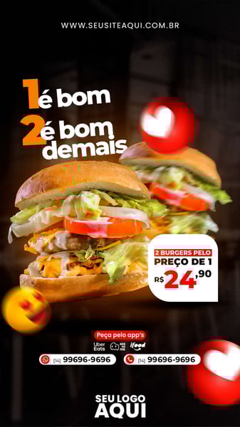 POST STORY - HAMBURGUERIA