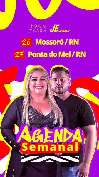 AGENDA SEMANAL JOSY FARRA NOVEMBRO