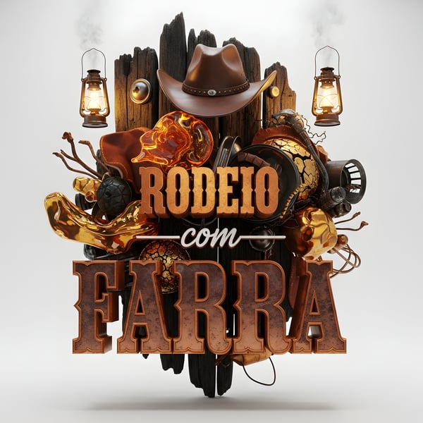 SELO 3D SERTANEJO RODEIO COM FARRA 07